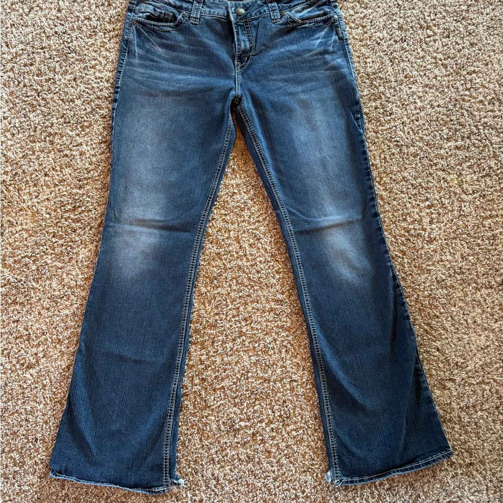 Silver Jeans Women's Boot Cut in Dark Blue